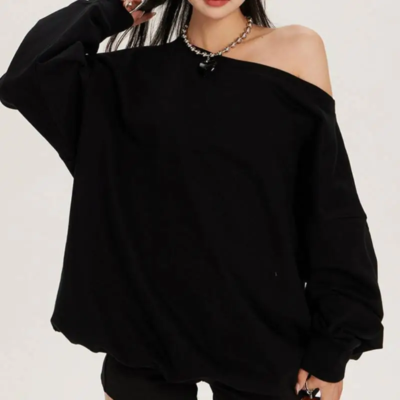 Fashionable Casual Cotton Sweatshirt Women-5