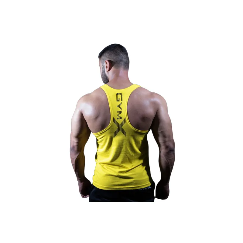 Sporty Plain Cotton Blended Fabric Vest-3