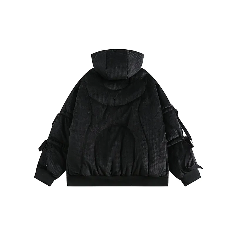 Solid Color Casual Cotton Coat-5