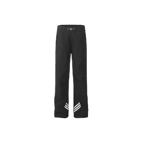 Retro Loose Blended Synthetic Fabrics Casual Pants