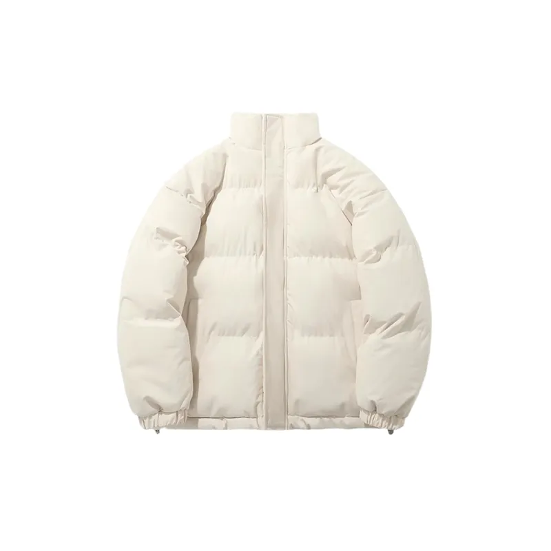 Simple Loose Polyester Quilted Jacket-0