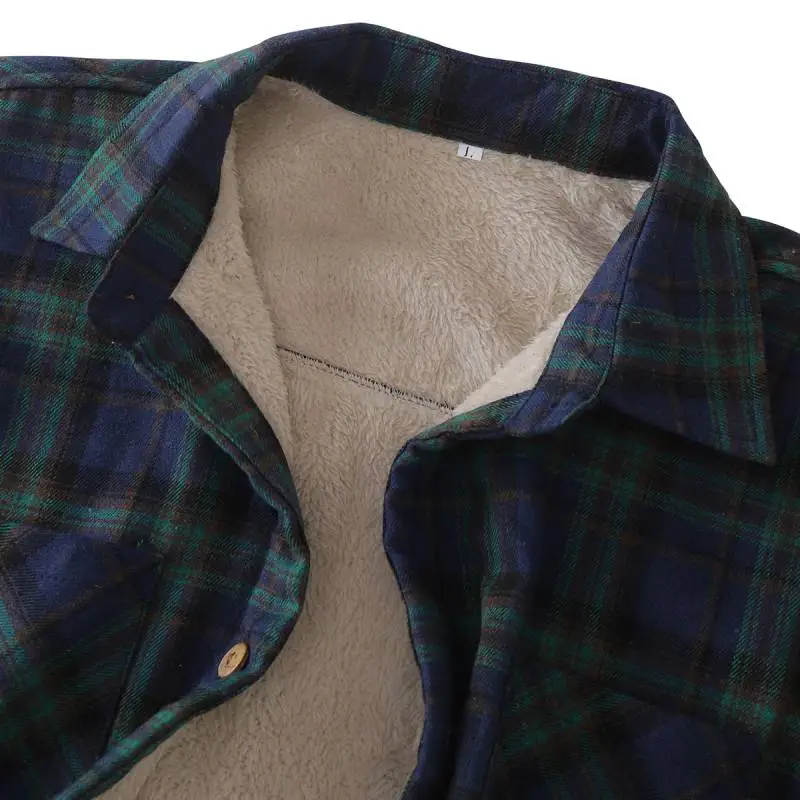 Fashionable Plaid Jacket-2