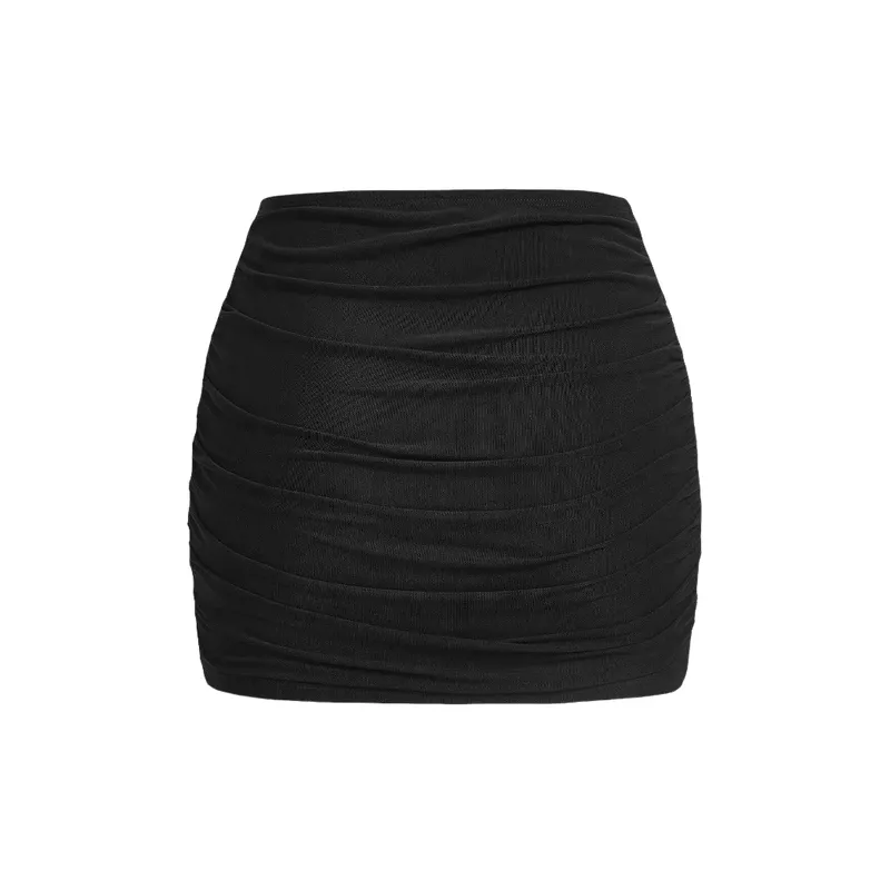 Fashionable Sexy Milk Fiber Casual Skirt Women-1