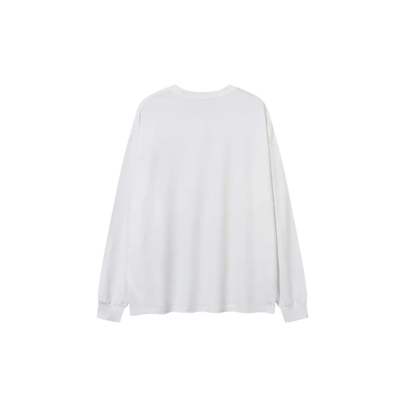 Fashionable Long Sleeve Cotton T Shirt-1