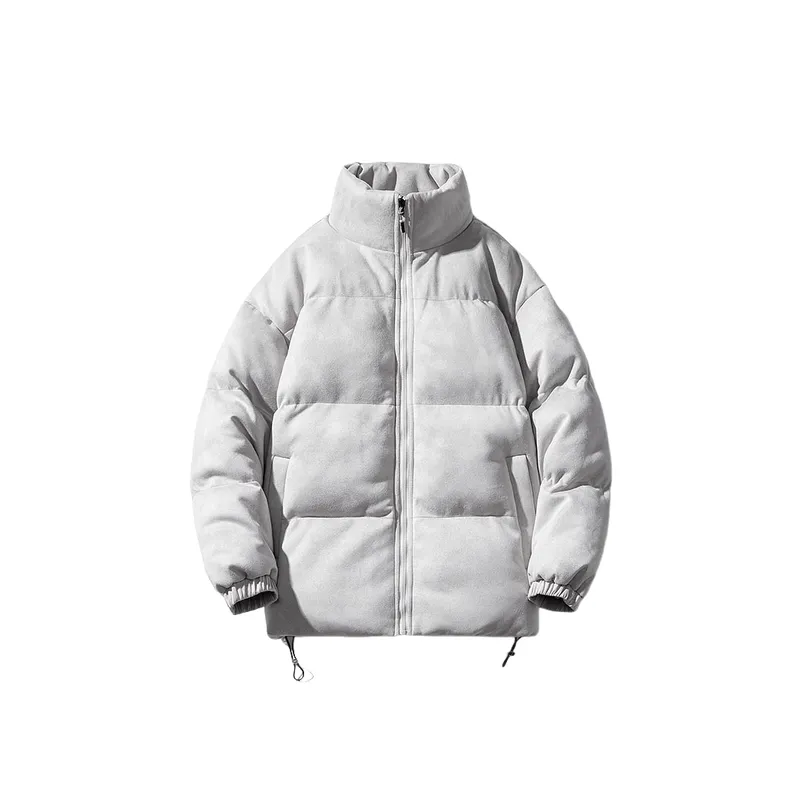 Fashionable Loose Polyester Quilted Jacket-2