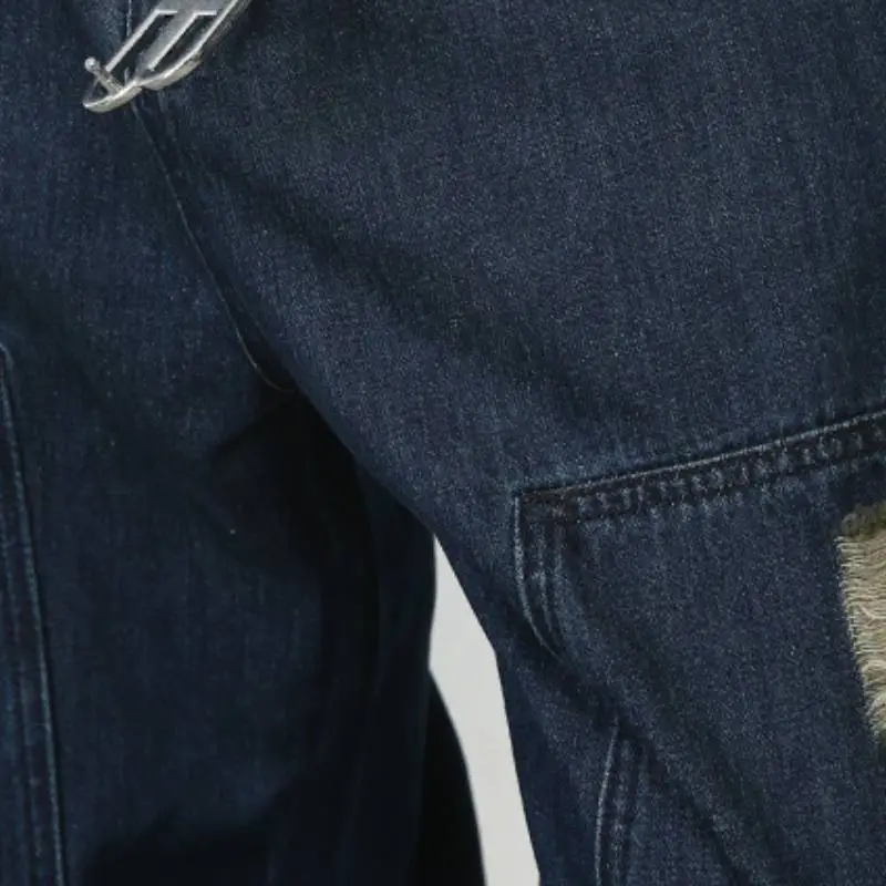Loose Straight Leg Jeans-4