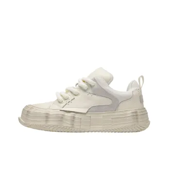 Niche Personality Fashion Cut Edge Wave Pattern Thick Sole Elevated Board Shoe