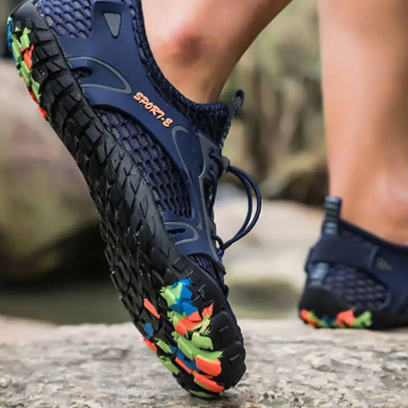 Sporty Waterproof River Trekking Shoes-8