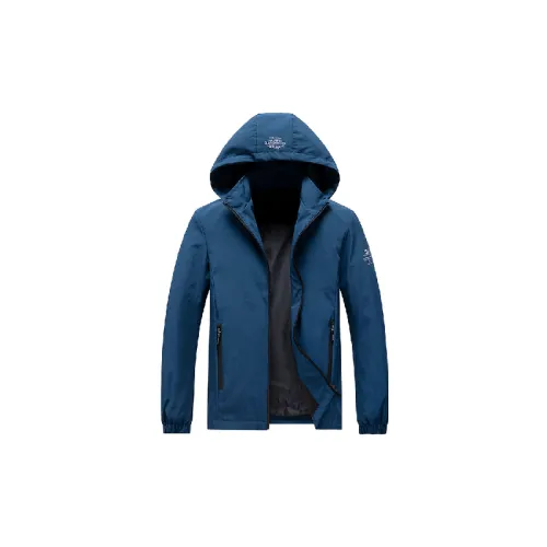 Casual Funky Loose Blended Synthetic Fabrics Jacket