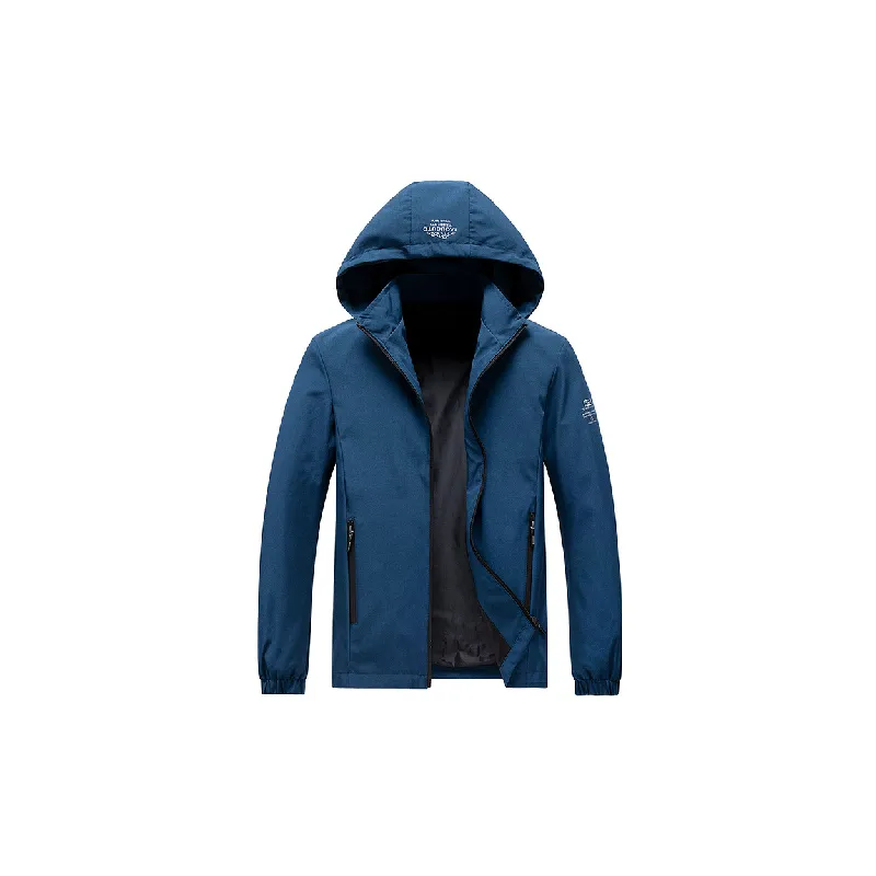 Casual Funky Loose Blended Synthetic Fabrics Jacket-6