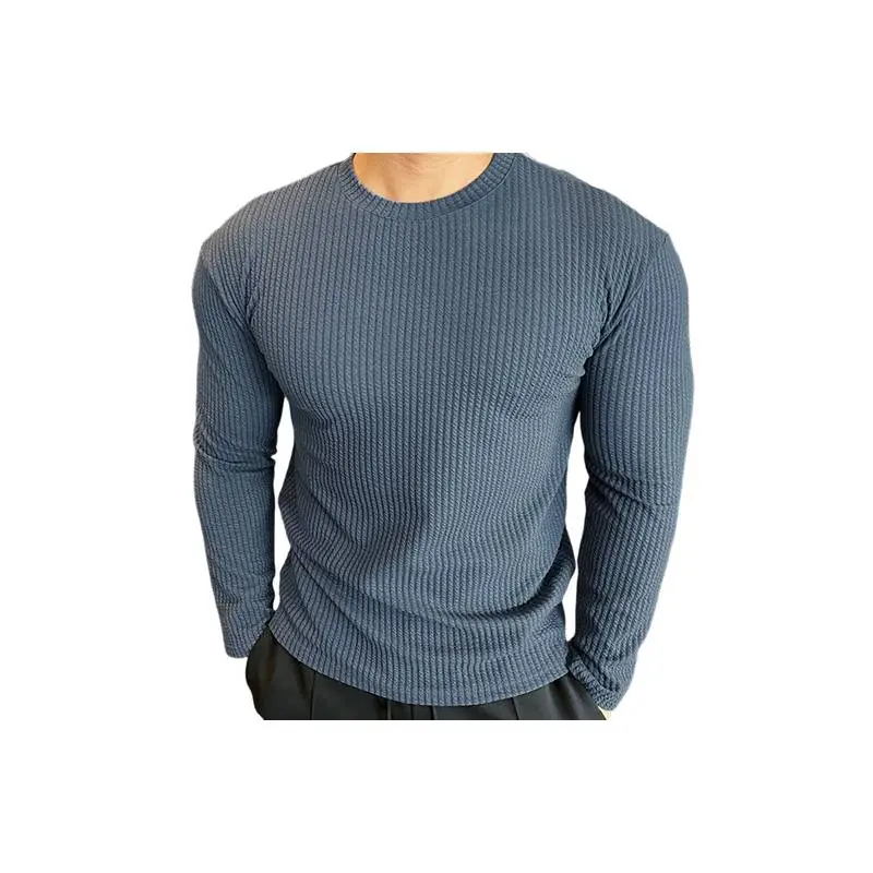 Fashionable Simple Snakeskin Fabric T Shirt-4
