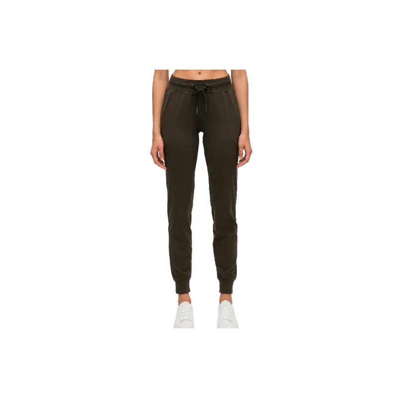 Fashionable Simple Cotton Blended Fabric Sports Pants Women-2