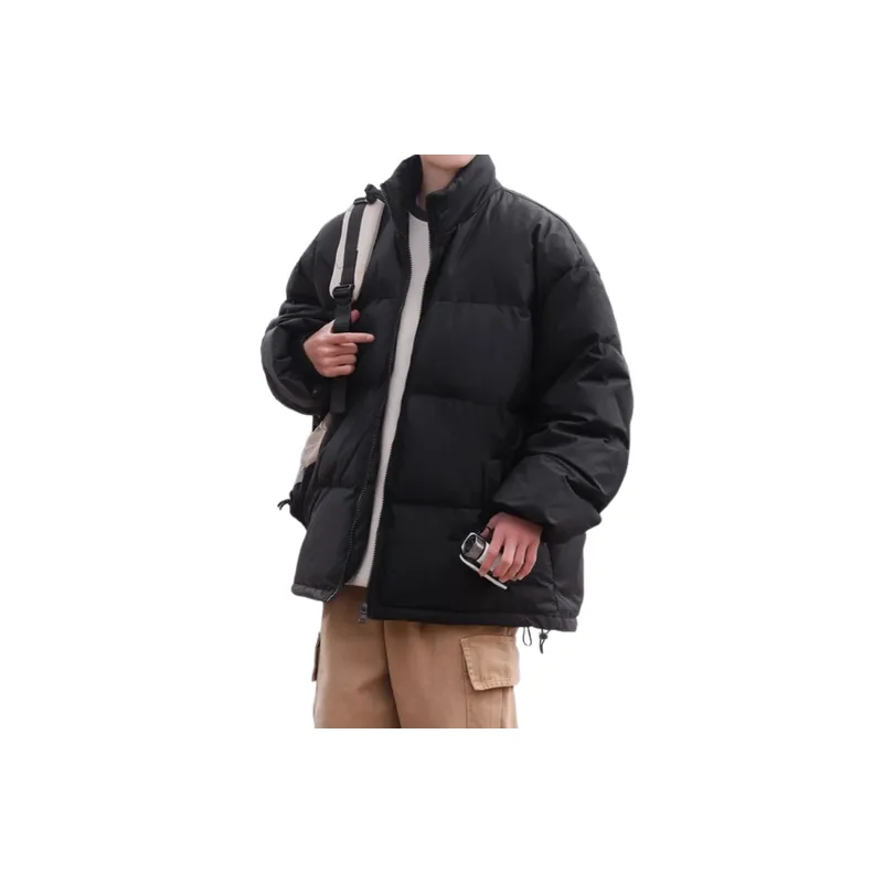 Warming Loose White Duck Down Jacket-0