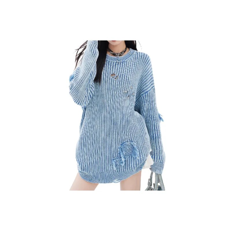 Retro Distress Sweater-7
