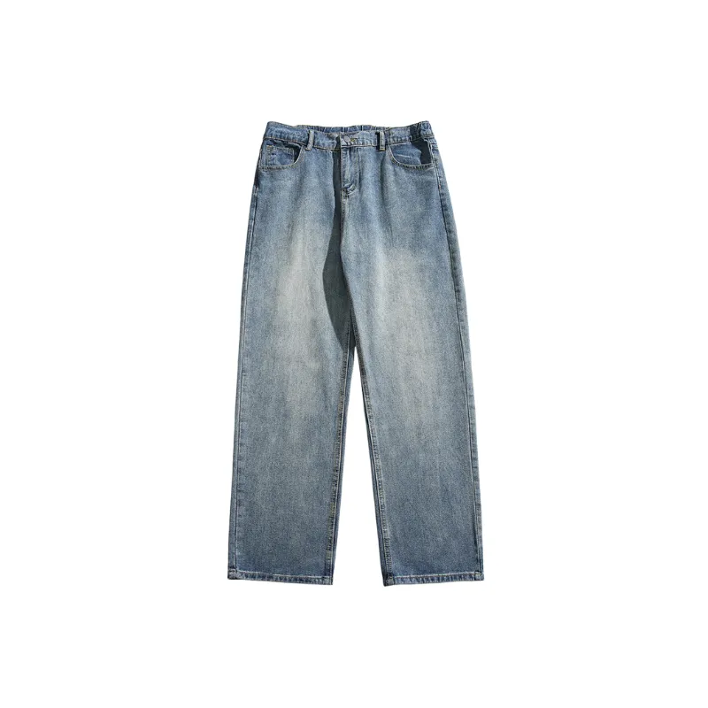 Trendy Washed Jeans-4