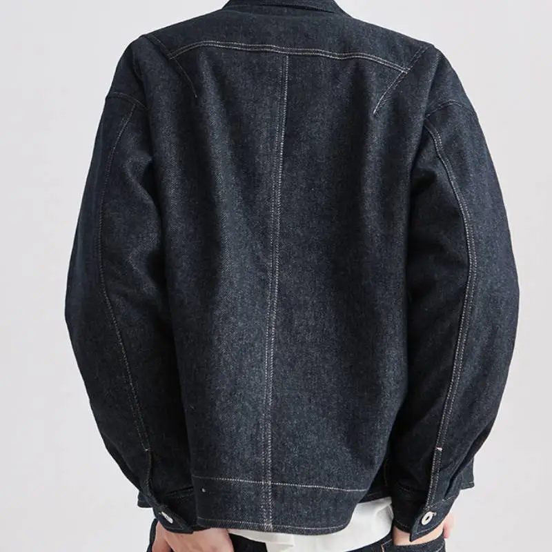 Casual Warm Cotton Blended Fabric Jacket-3