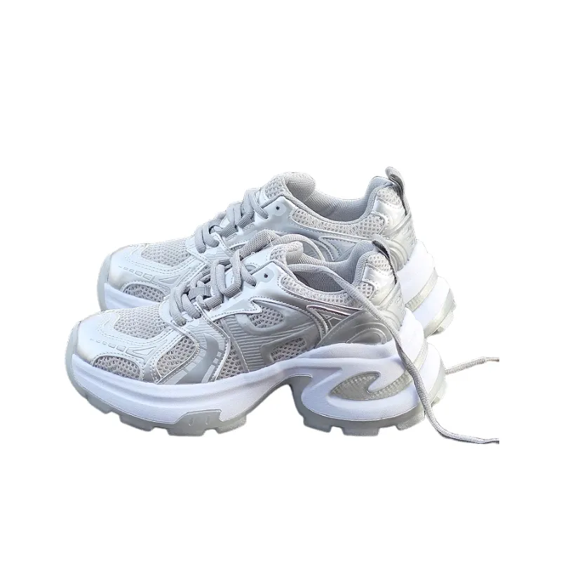 Sporty Breathable Chunky Sneakers-3