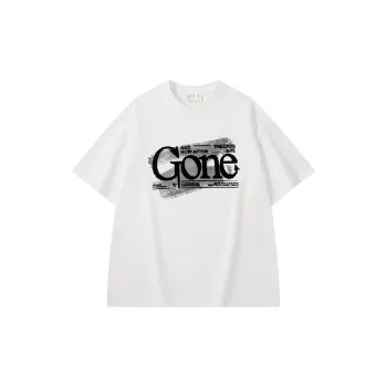 Retro Loose Combed Cotton T-Shirt