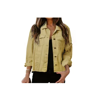 Fashionable Simple Denim Jacket