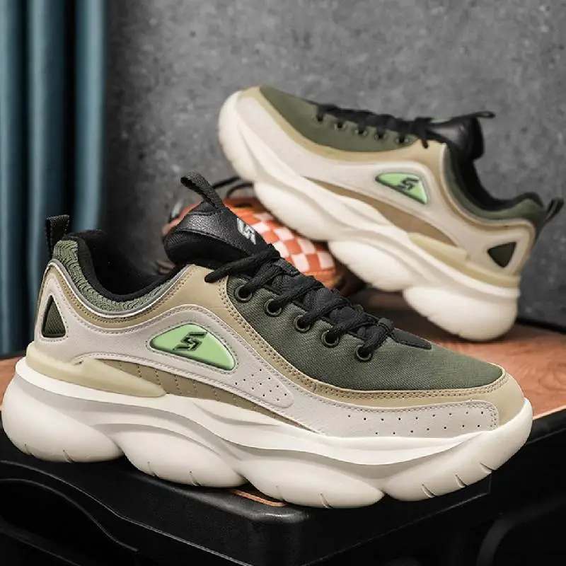Retro Sporty Chunky Sneakers-10