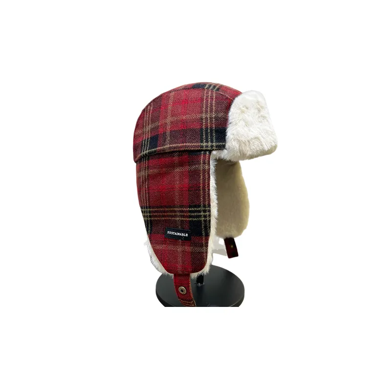 Retro Warming Red Army Cap-2