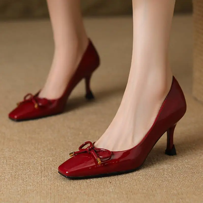 Elegant Plain High Heels-2