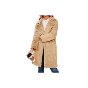 Fashion Casual Artificial Fur Coat