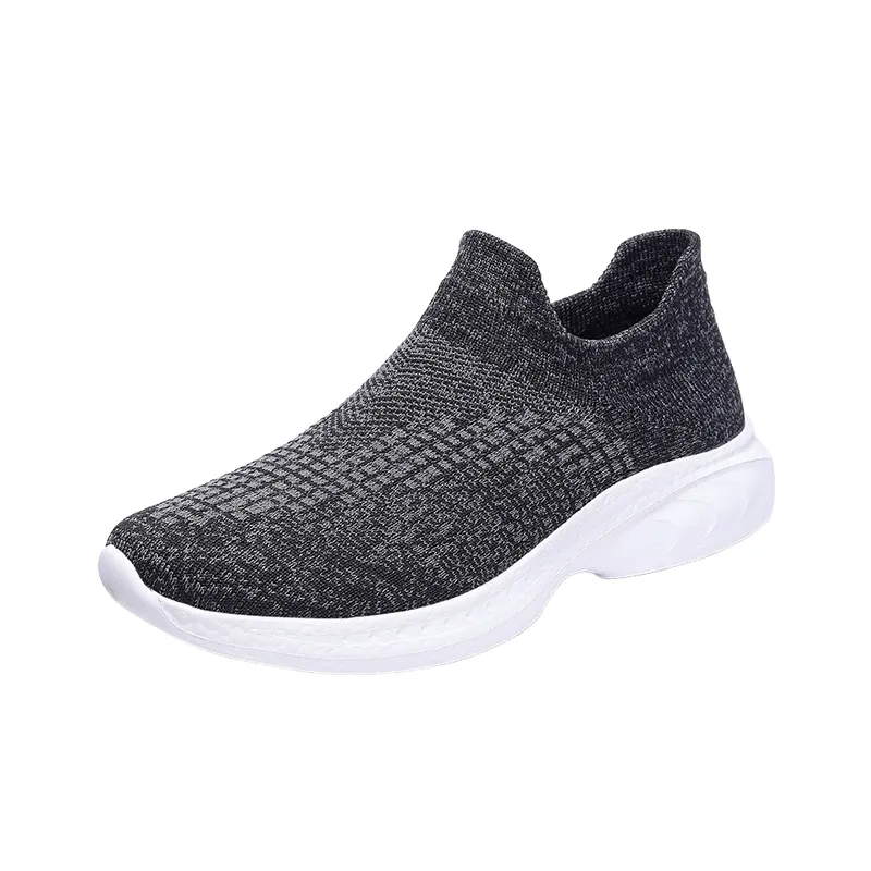 Simple Breathable Slip On Shoes-0