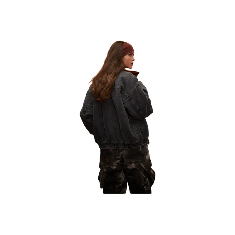 Retro Warm Denim Jacket-2