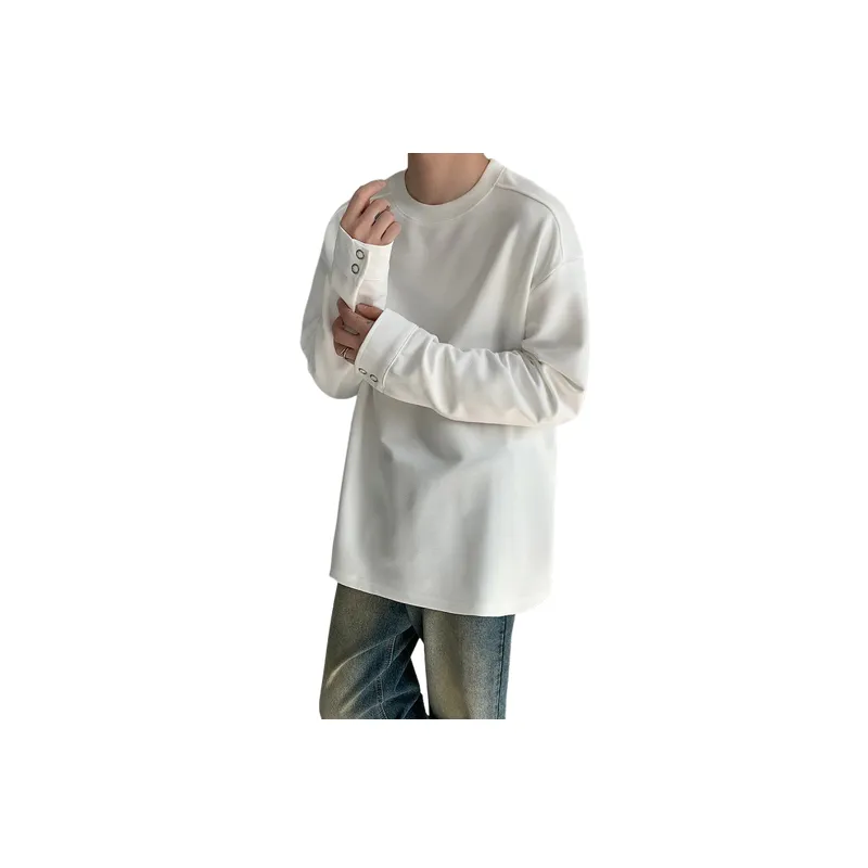 Basics Simple Andy Fleece T Shirt-1