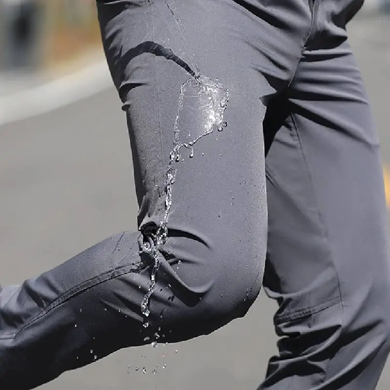 Sporty Breathable Cargo Pants-3