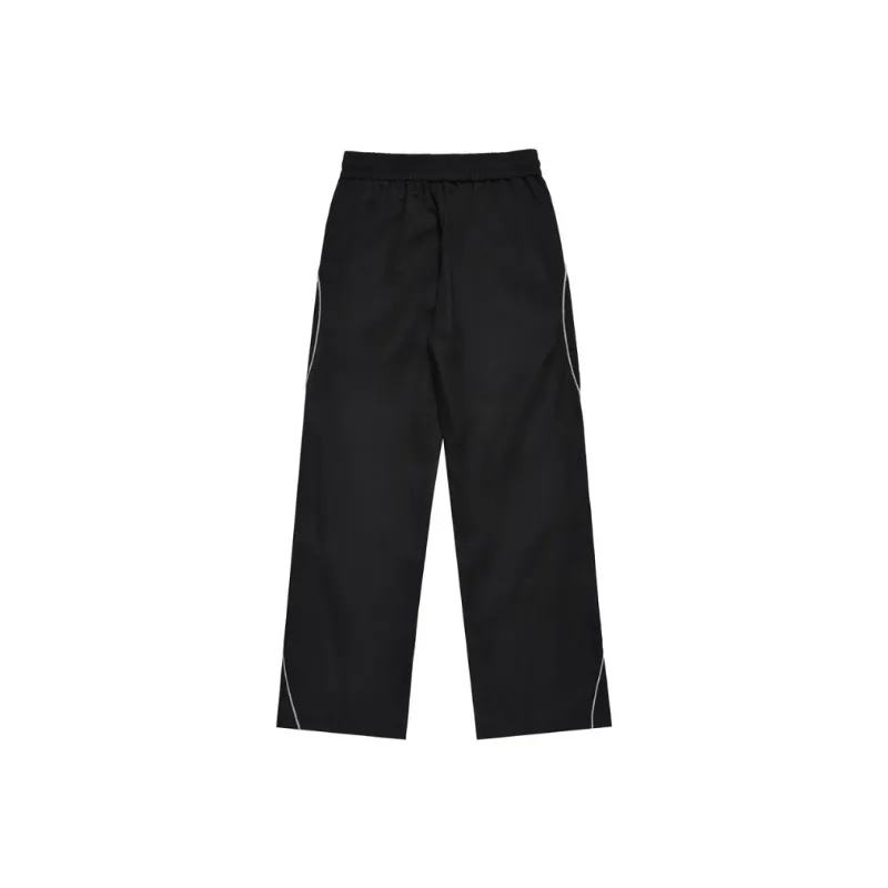 Sports Loose Blended Synthetic Fabrics Casual Pants-5