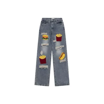 Retro Ripped Jeans