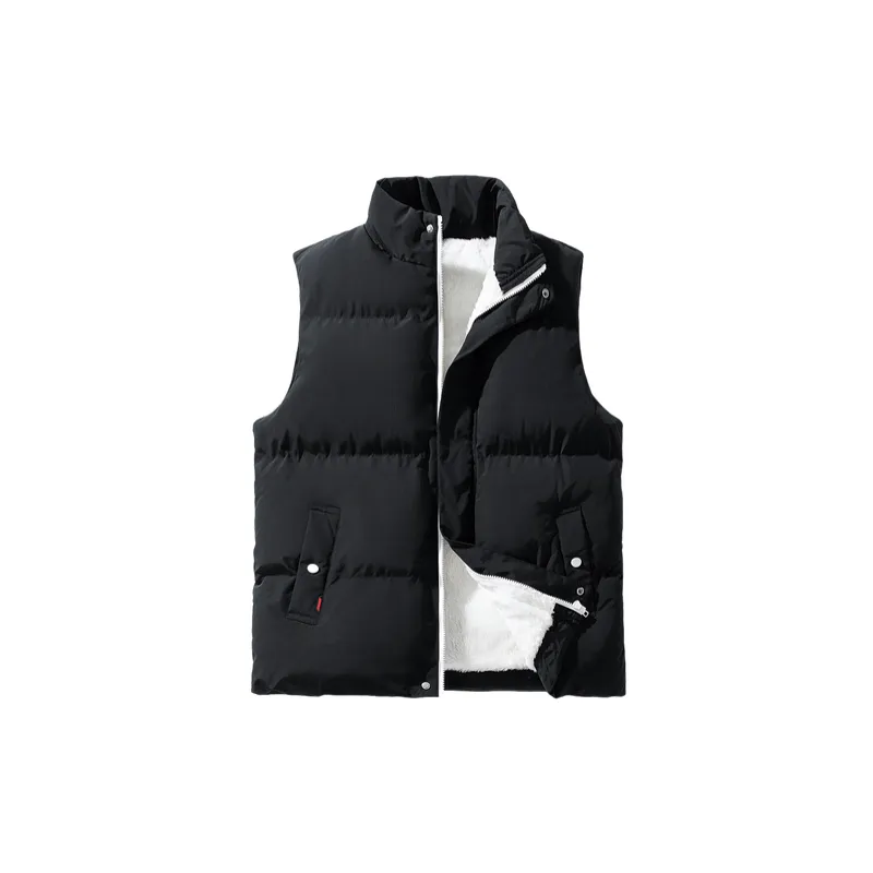 Simple Warm Polyester Vest-4