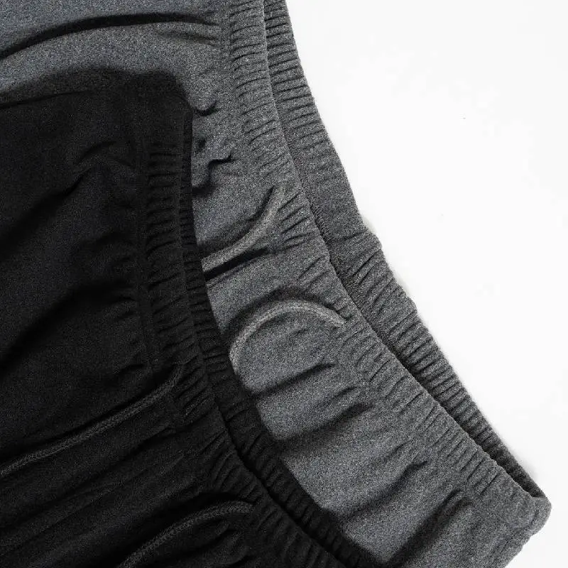 Loose Basics Polyester Casual Pants Women-6