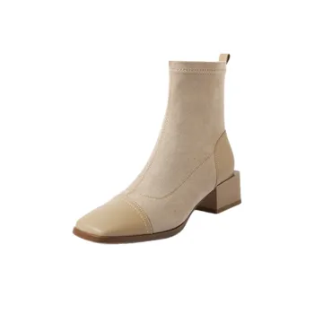 Funky Patchwork Ankle Boots