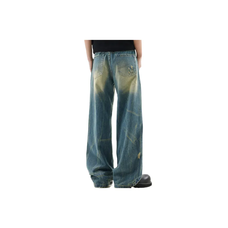 Casual Washed Jeans-3
