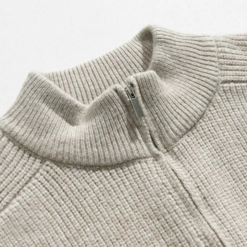 Fashionable Loose Sweater-4