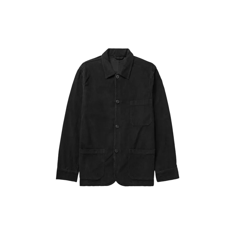 Simple Long Sleeve Jacket-3
