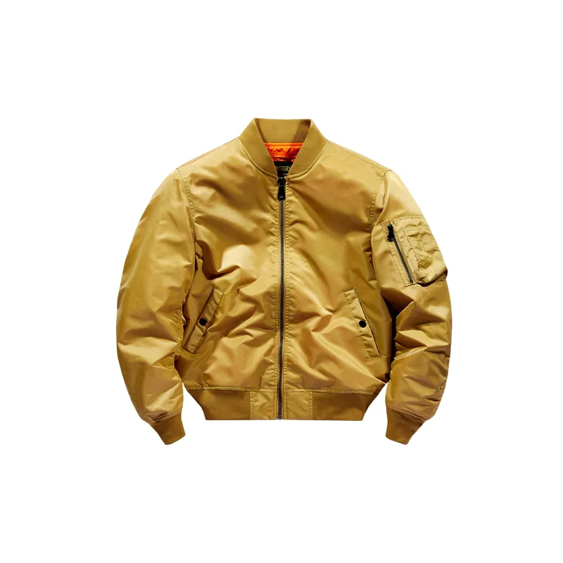 Plain Loose Nylon Jacket-5