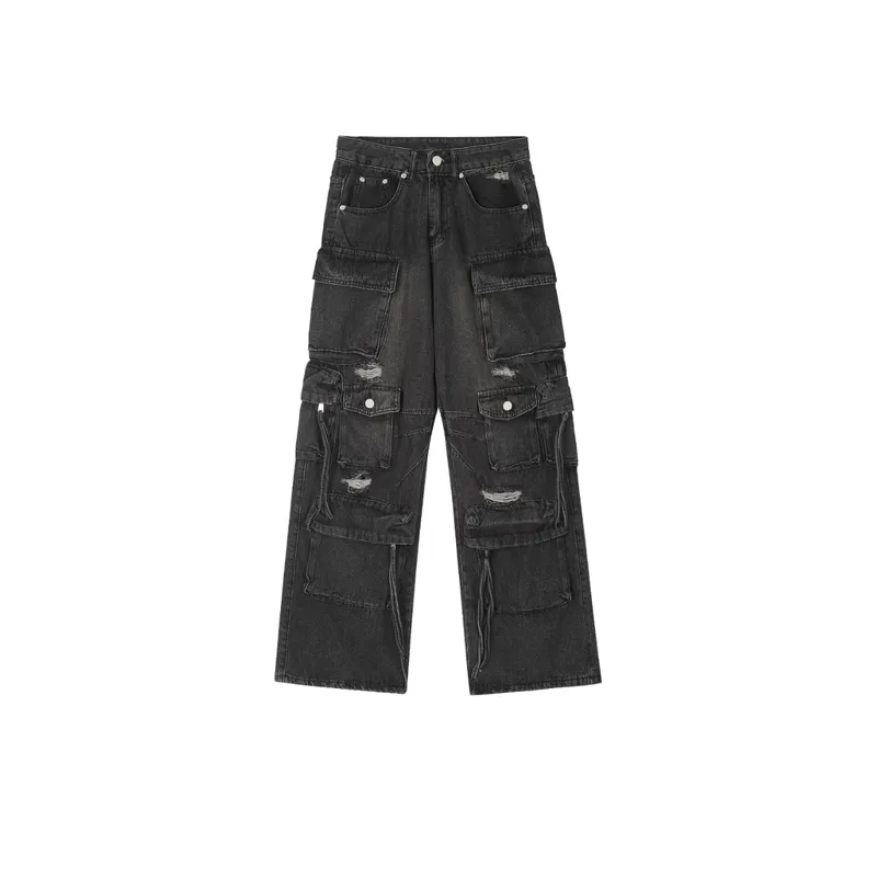 Punk Straight Jeans-0