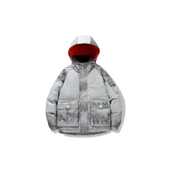 Fashion Casual Hooded Down Jacket
