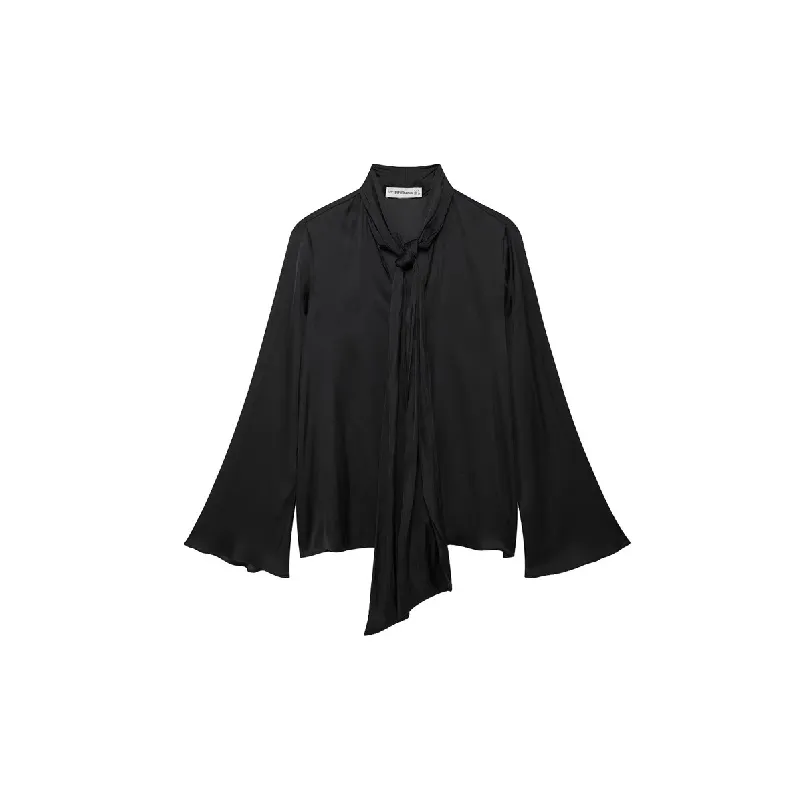 Fashion Simple Polyester Shirt Women-0