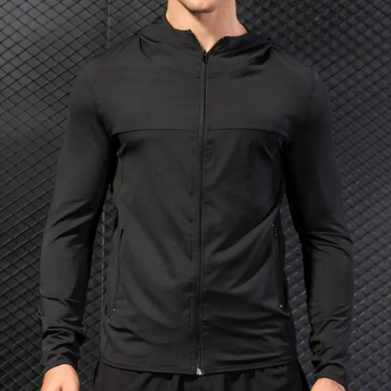 Casual Zipper Polyester Fitness Clothing-2