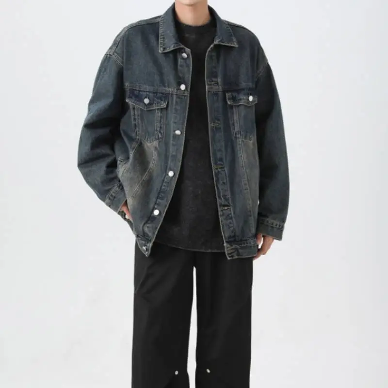 Fashion Graffiti Retro Denim Jacket-7