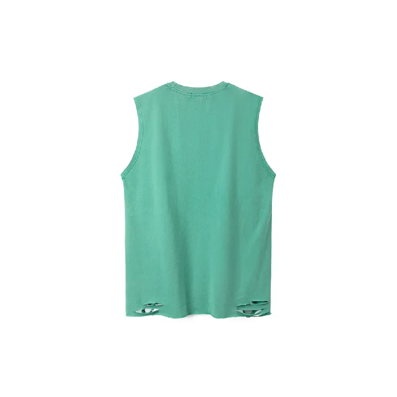 Casual Loose Cotton Vest-1