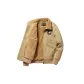 Khaki Fleece-Lined
