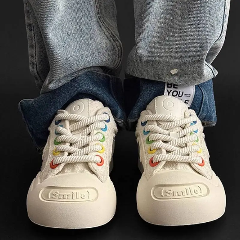 Casual Sporty Skateboarding Shoes-2
