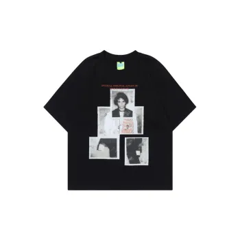 Retro Tide Portrait Short Sleeved T Shirt
