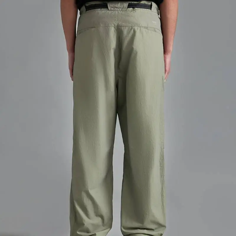 Fashionable Loose Hard Shell Pants-3